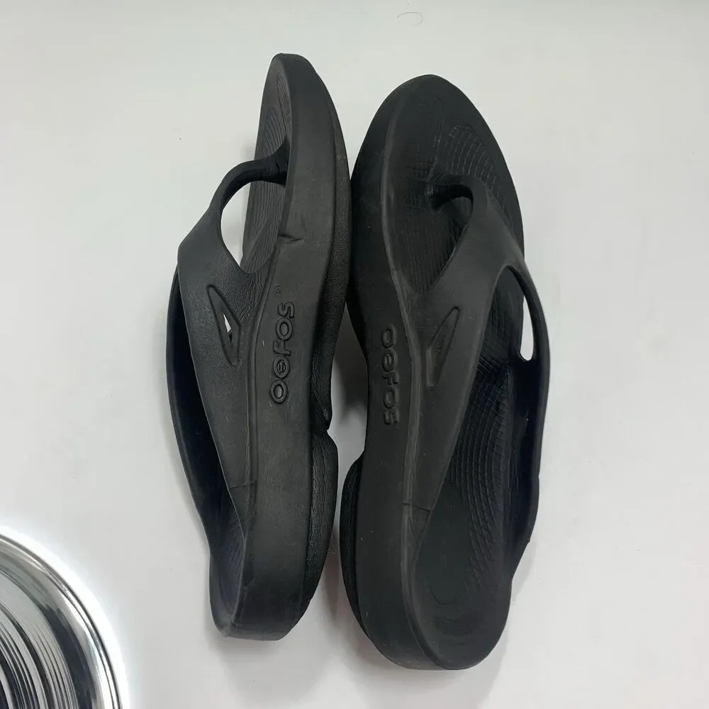 Oofos Slip-On Slides Thonged Comfort Sandals Size 6 Women’s